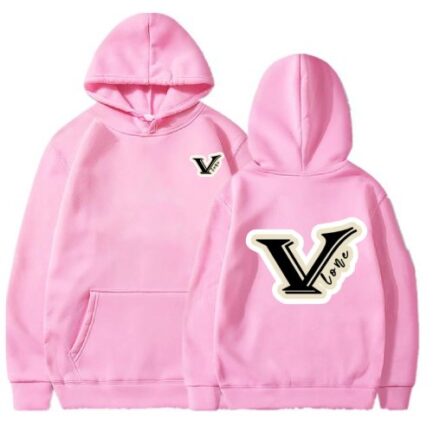 Vlone Text V All Colors Logo Hoodie